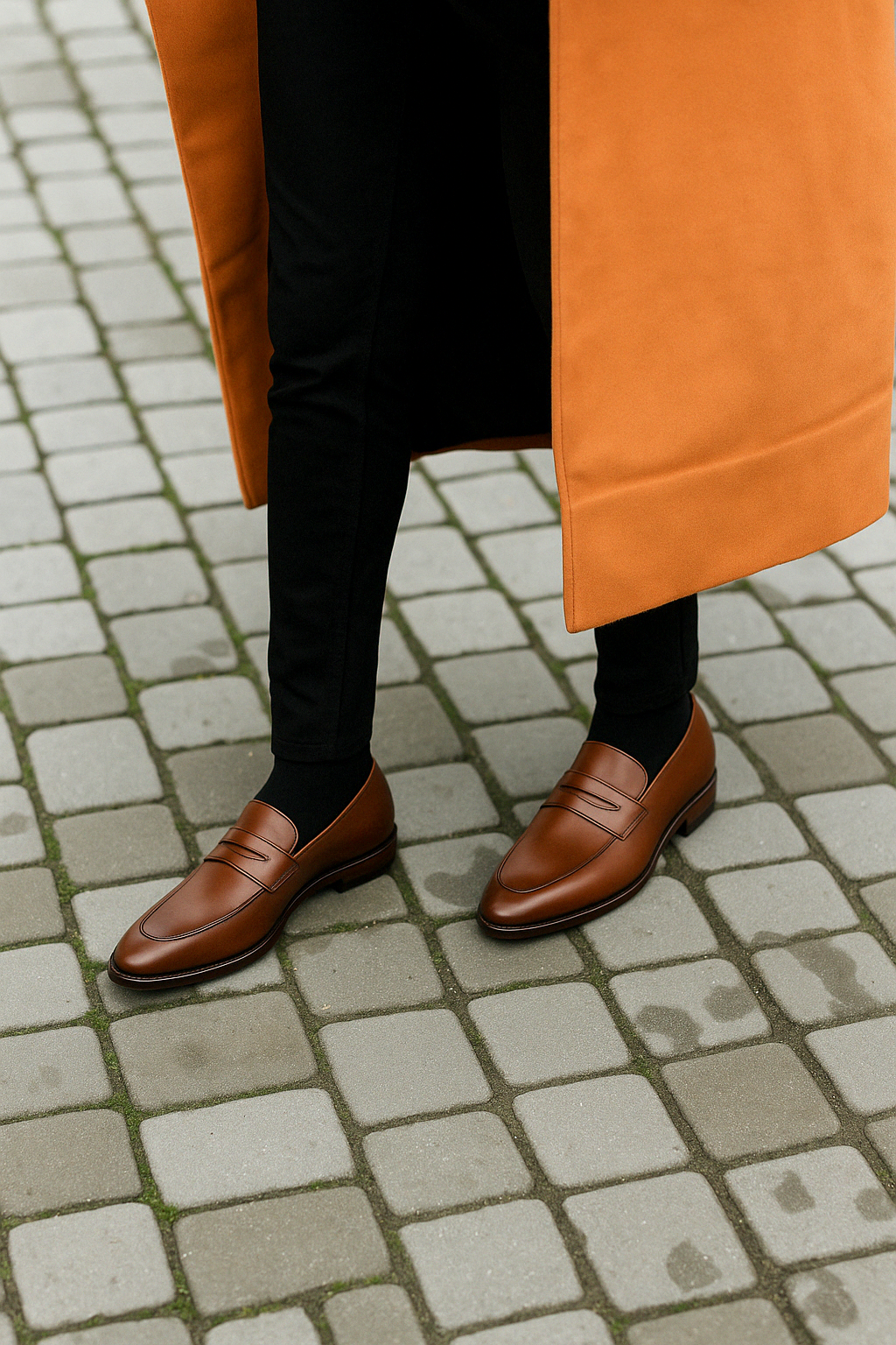 Chaussure Cuir Marron Homme