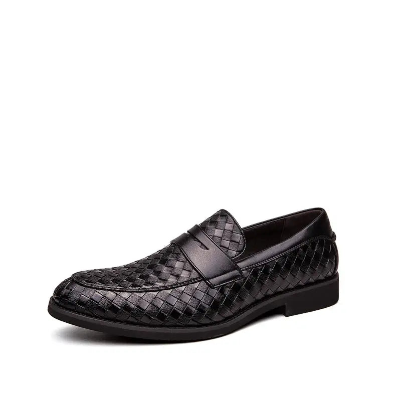 Chaussures Tressées Cuir Homme