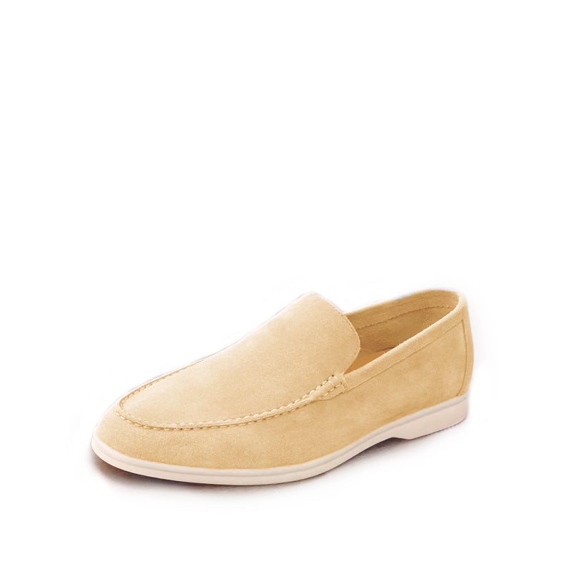 Mocassin Daim Homme Jaune - Jaune / 39 - Mocassins