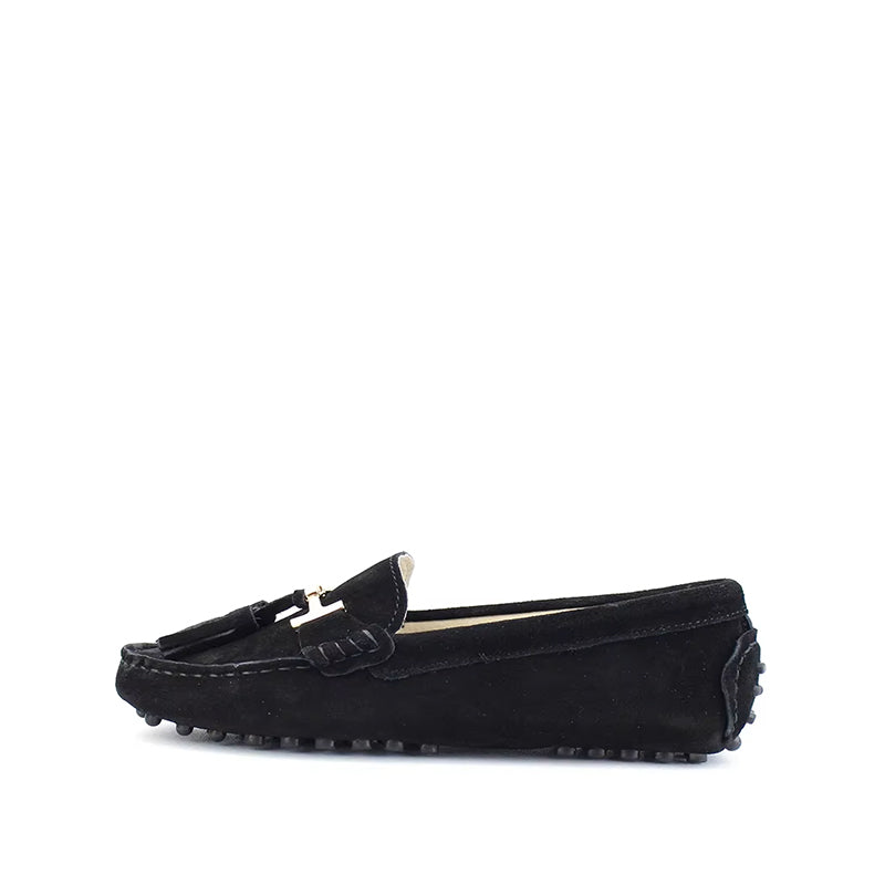 Mocassin Indien Femme - Noir
