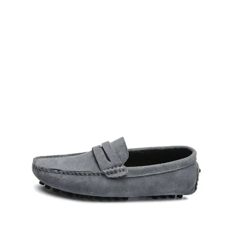 Chaussure Daim Gris Homme