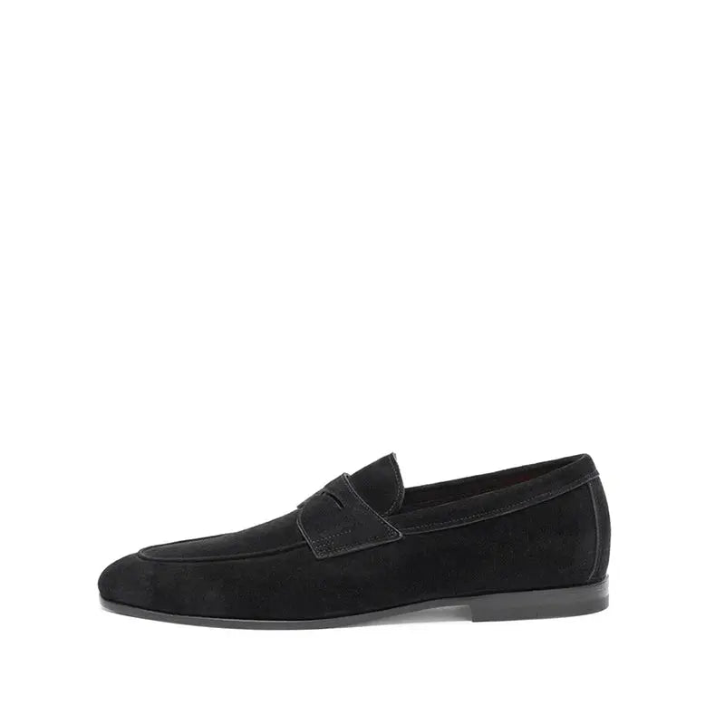 Mocassin Homme Daim Noir