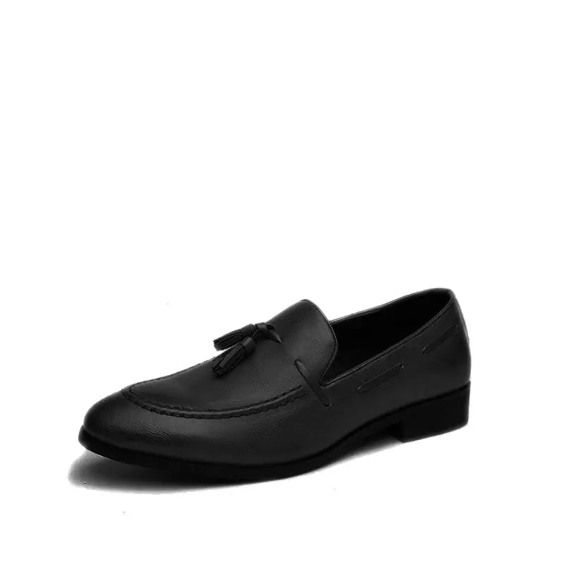 Mocassin à Gland Style Preppy - Noir
