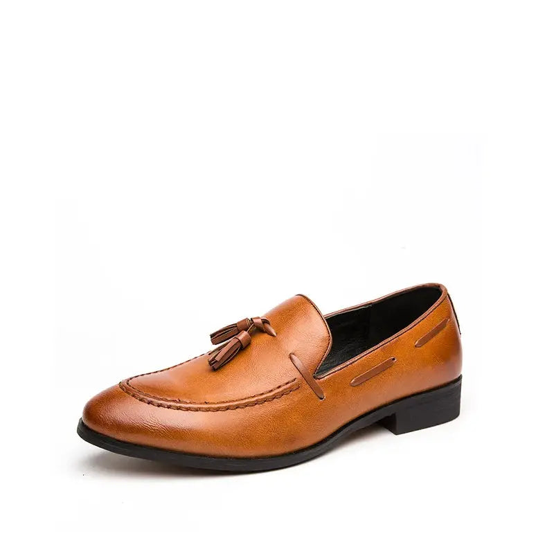 Mocassin à Gland Style Preppy - Camel