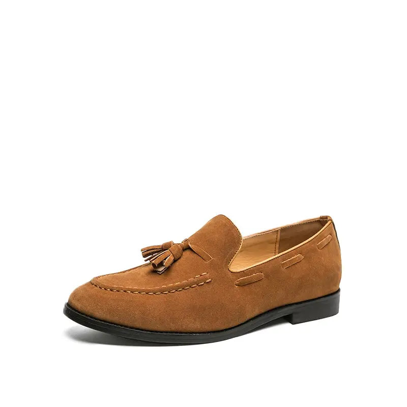 Mocassin à Gland Daim - Camel