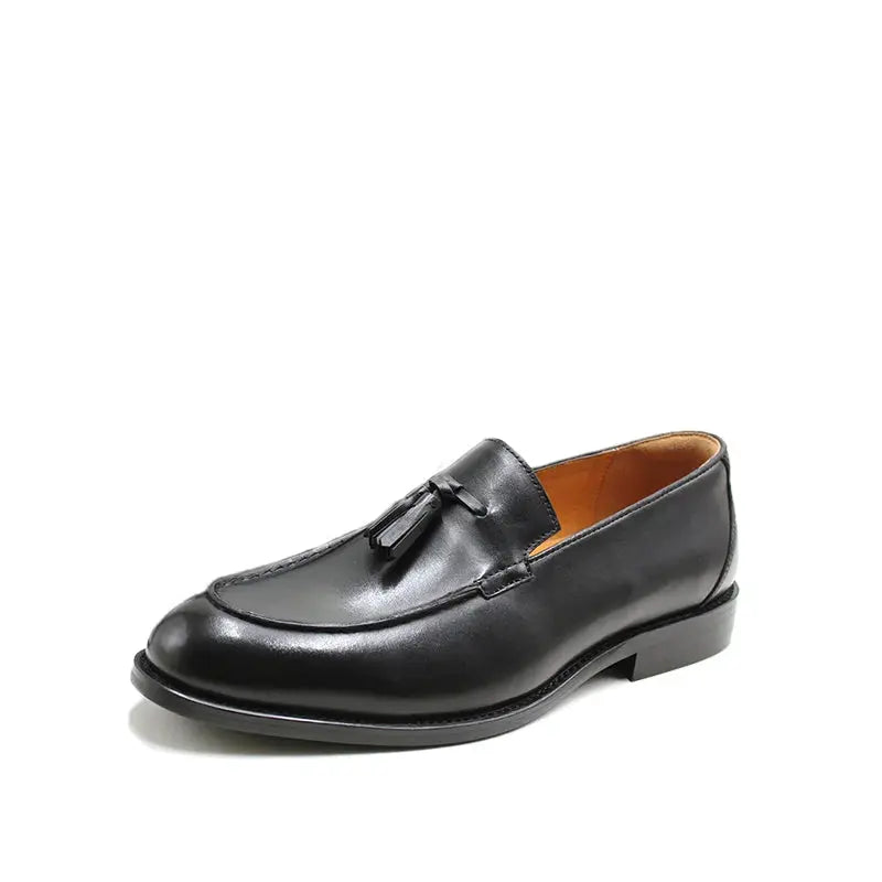 Mocassin à Gland Cuir - Noir - Noir / 38.5 - Mocassins