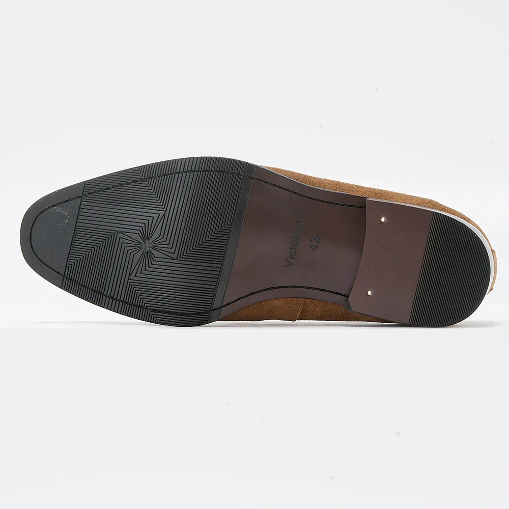 Mocassin Homme Daim Suédé à Glands – Regal