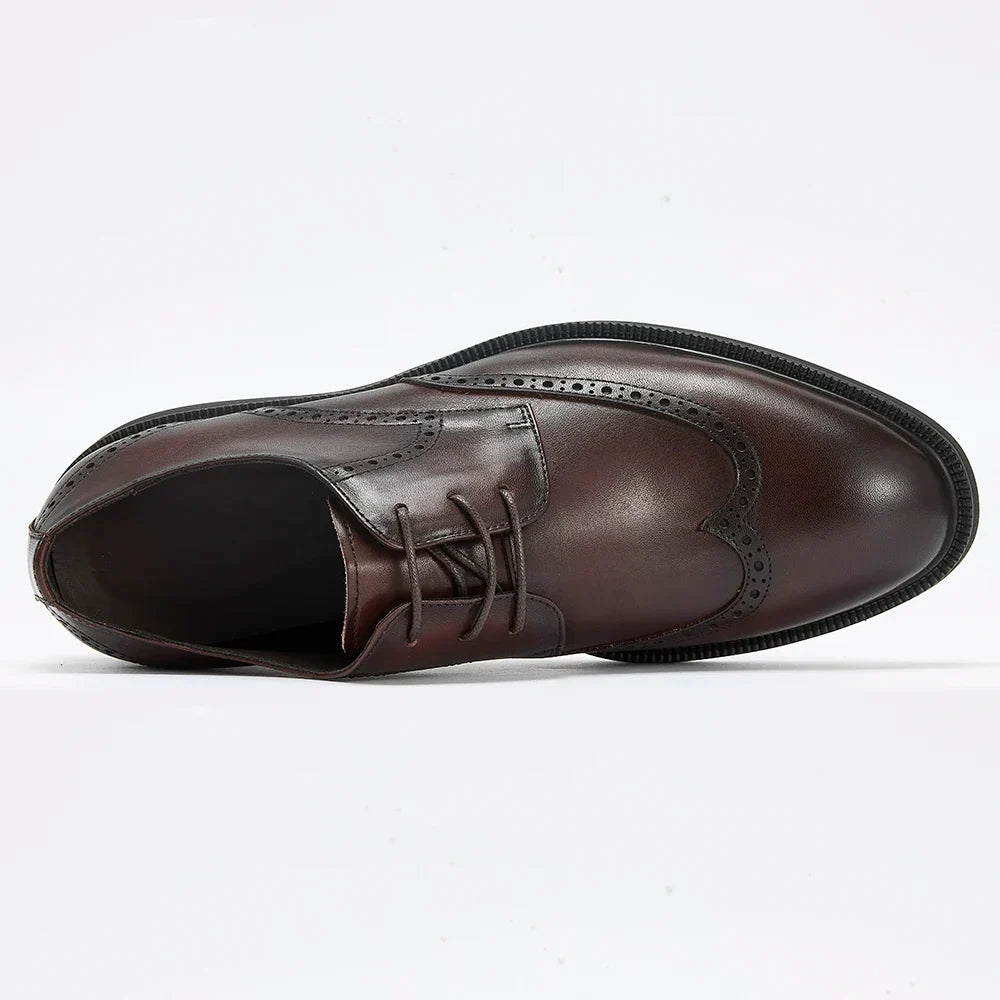 Mocassin Homme en Cuir Noir Intense Satiné – Prestige