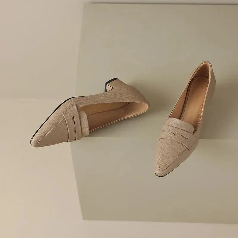 Chaussure Beige Talon