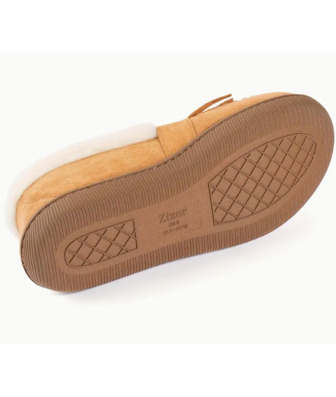 Mocassins Indiens En Suédine Fourré Et Tige En Tweed