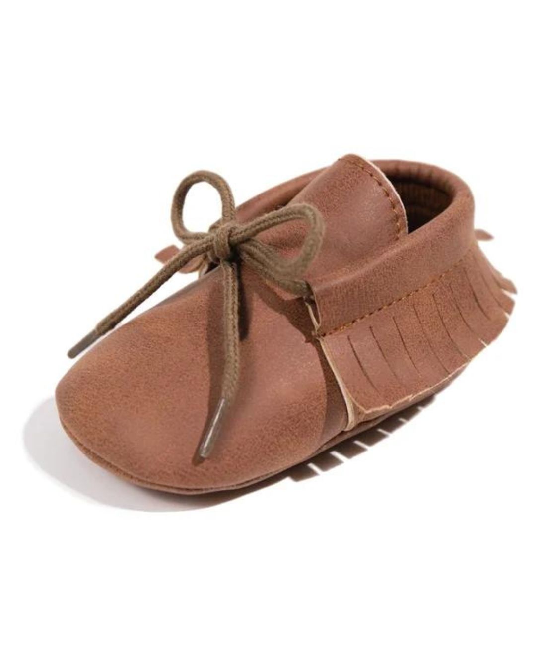 Mocassin Style Bateau en Suédine Beige Sable – Garçon