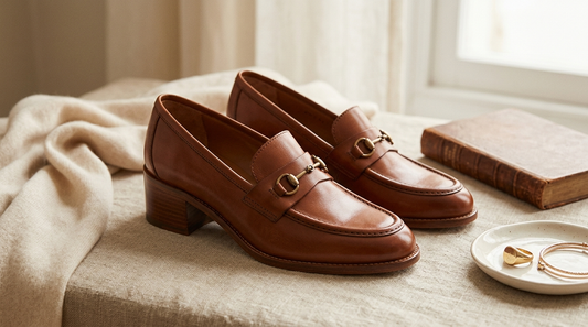 Mocassins a talon