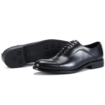 Mocassin Homme Cuir Satiné Noir Charbon Élégant – Prestige
