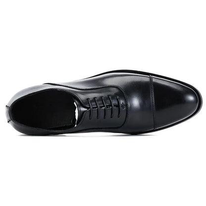 Mocassin Homme Cuir Satiné Noir Charbon Élégant – Prestige