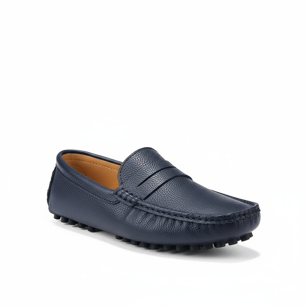 Mocassin Homme Cuir Grainé