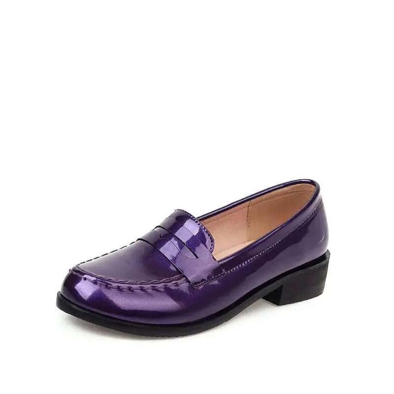Chaussures Cuir Vernis Femme