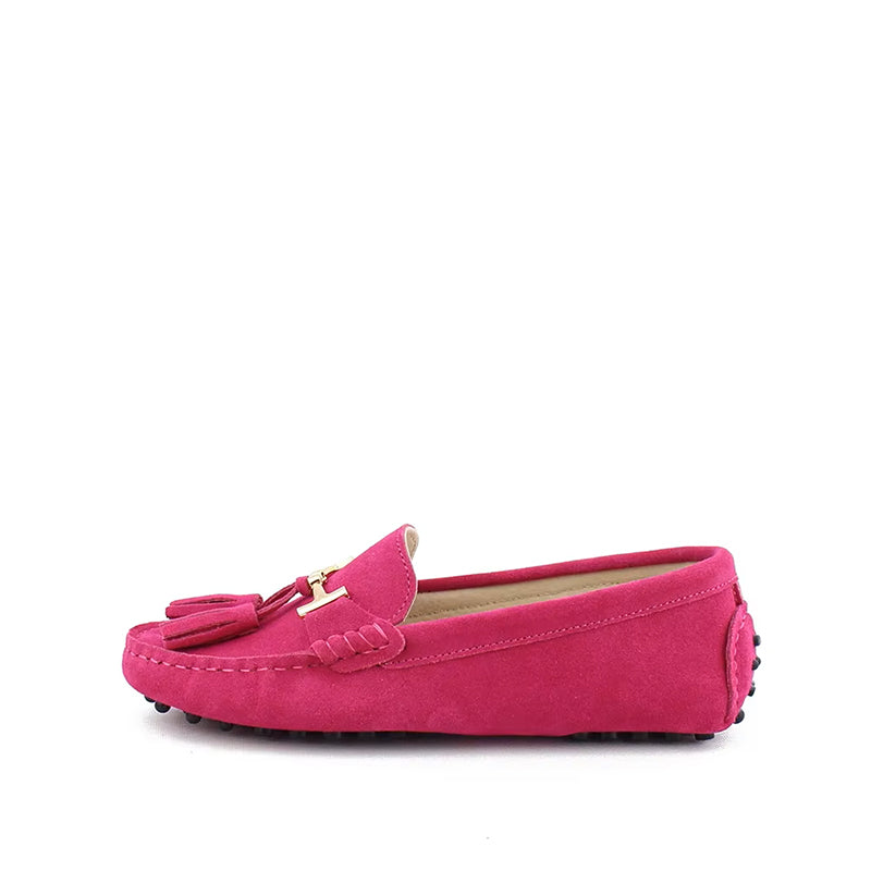 Mocassin Indien Femme - Fuchsia
