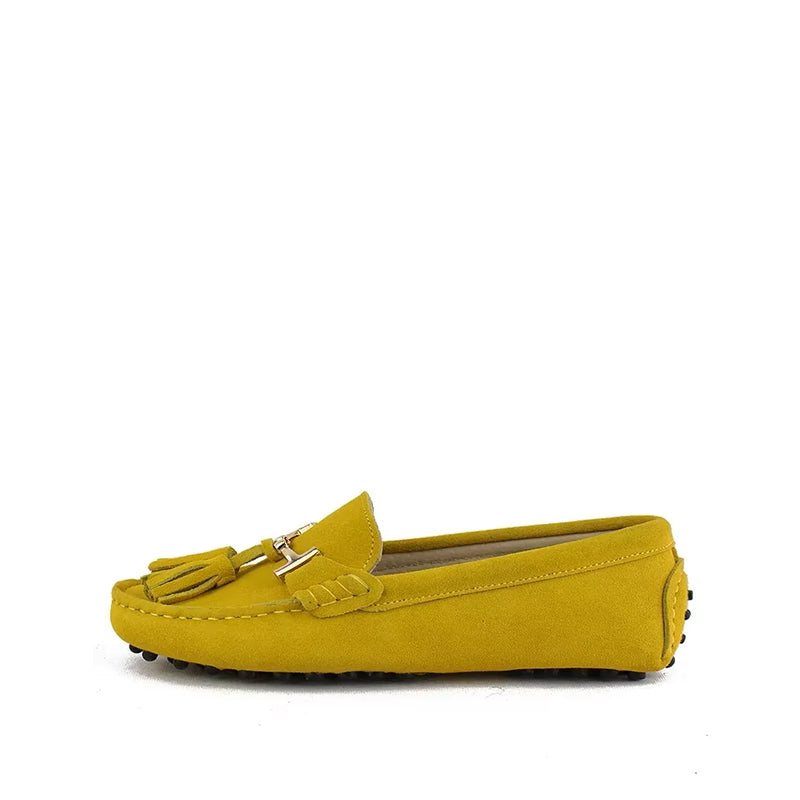 Mocassin Indien Femme - Jaune