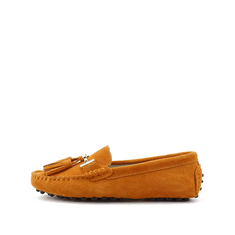 Mocassin Indien Femme - Orange