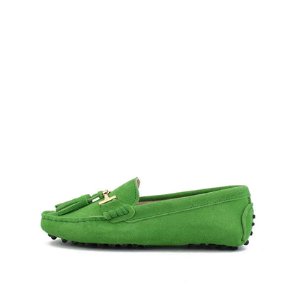 Mocassin Indien Femme - Vert