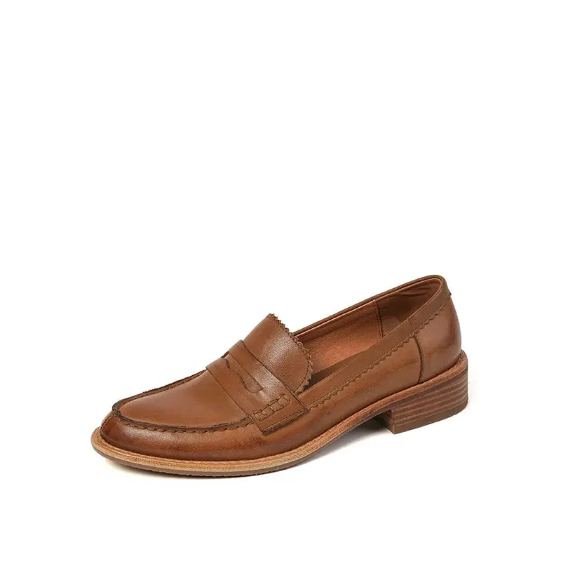 Mocassin Femme Talon 4 cm