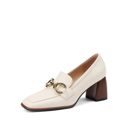 Chaussures à Talons Carrés Femme