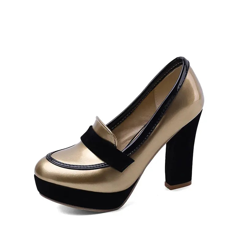 Mocassin Talon Haut