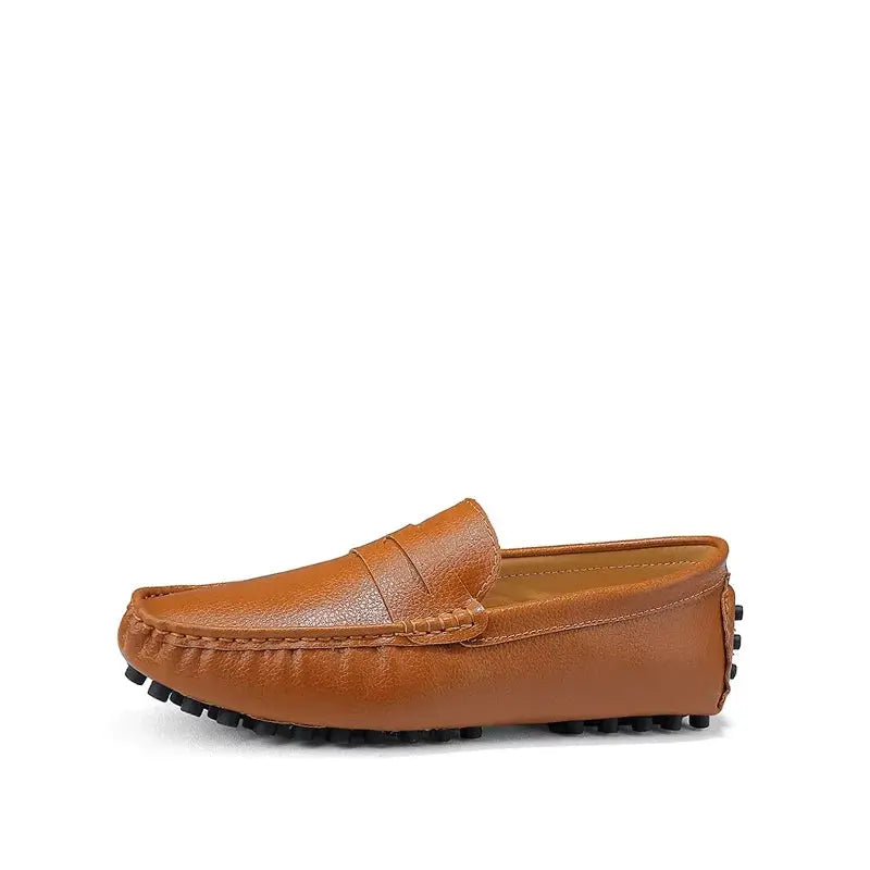 Mocassin Cuir Grainé