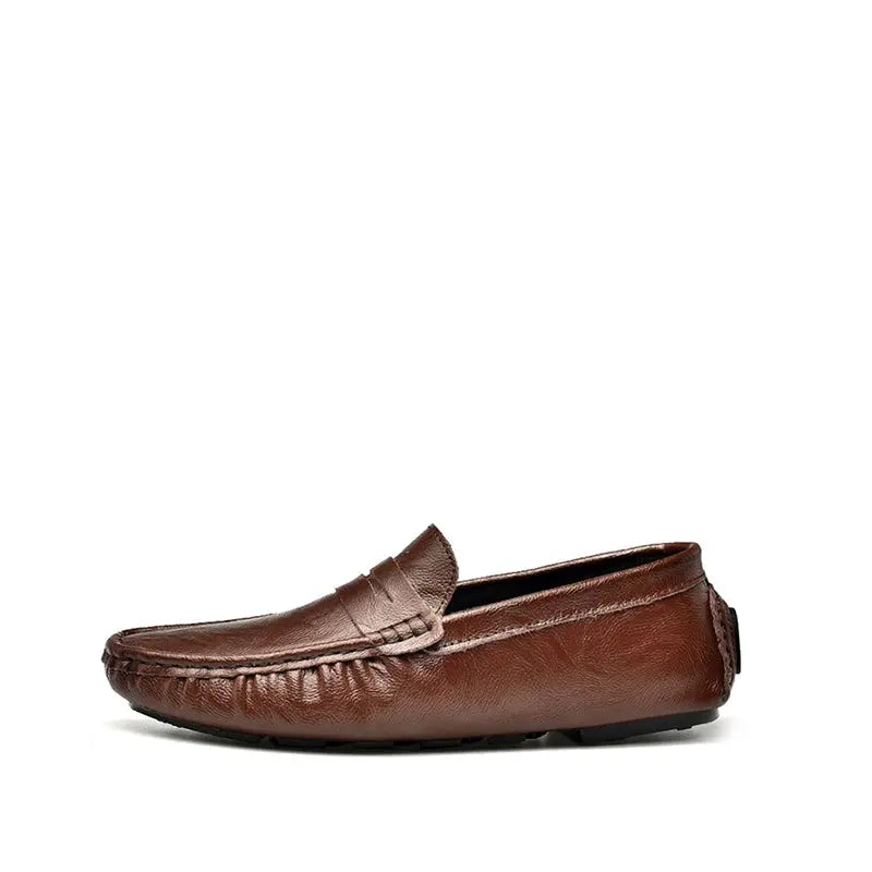 Mocassins ROUGE Homme CUIR A enfiler MEGIS CASUAL Mocassins ROUGE Homme CUIR A enfiler MEGIS CASUAL
