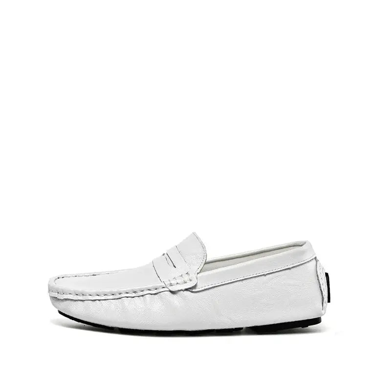 Mocassin Cuir Souple Homme