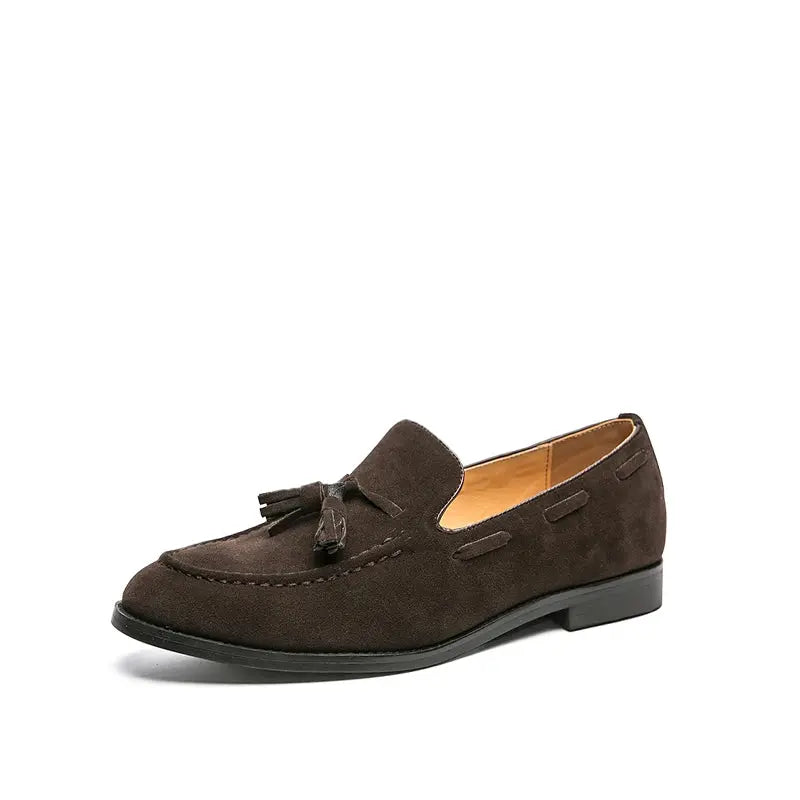 Mocassin à Gland Marron Homme