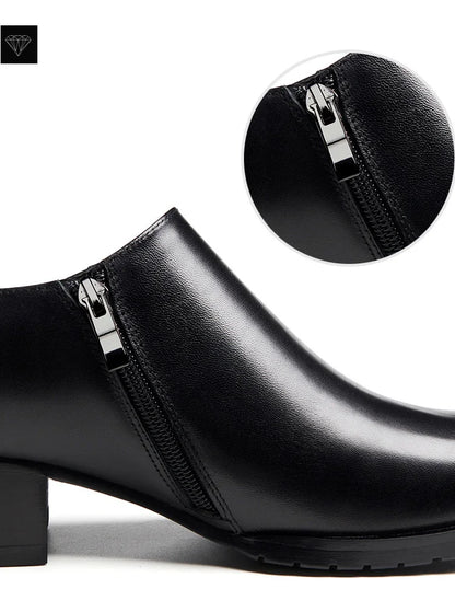 Mocassin Femme Talon Cuir Authentique – Legacy