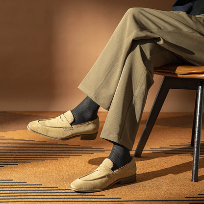 Mocassin Homme Daim Suédé à Glands – Regal