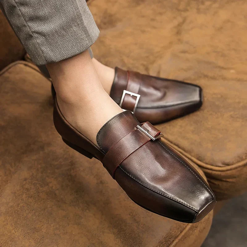 Mocassin Homme Cuir Noir – Heritage