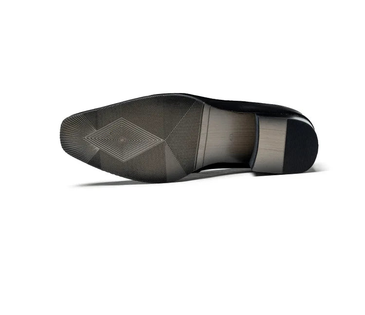 Mocassin Femme Talon Cuir Pleine Fleur Véritable – Heritage