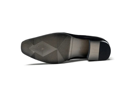 Mocassin Femme Talon Cuir Pleine Fleur Véritable – Heritage