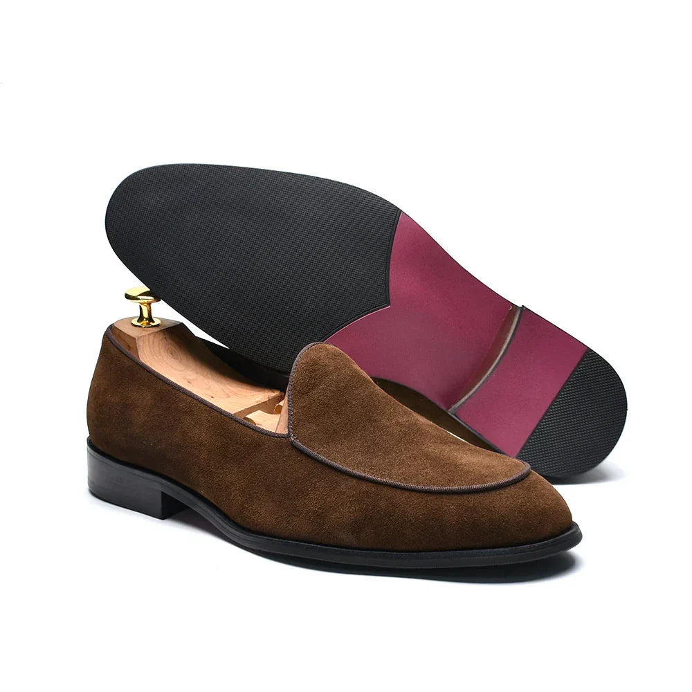 Mocassin Homme Daim Classique – Prestige