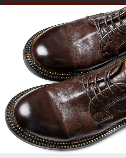 Mocassin Homme Cuir Satiné Classique – Prestige
