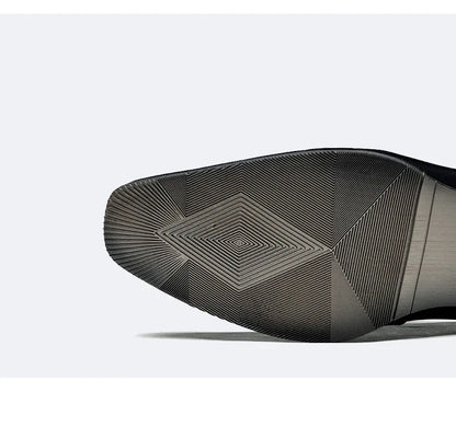 Mocassin Femme Talon Cuir Pleine Fleur Véritable – Heritage