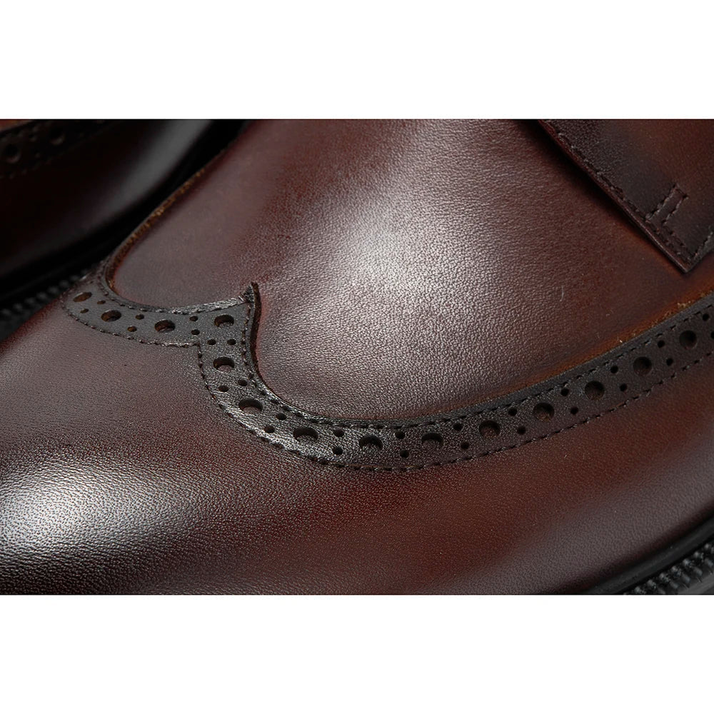 Mocassin Homme en Cuir Noir Intense Satiné – Prestige
