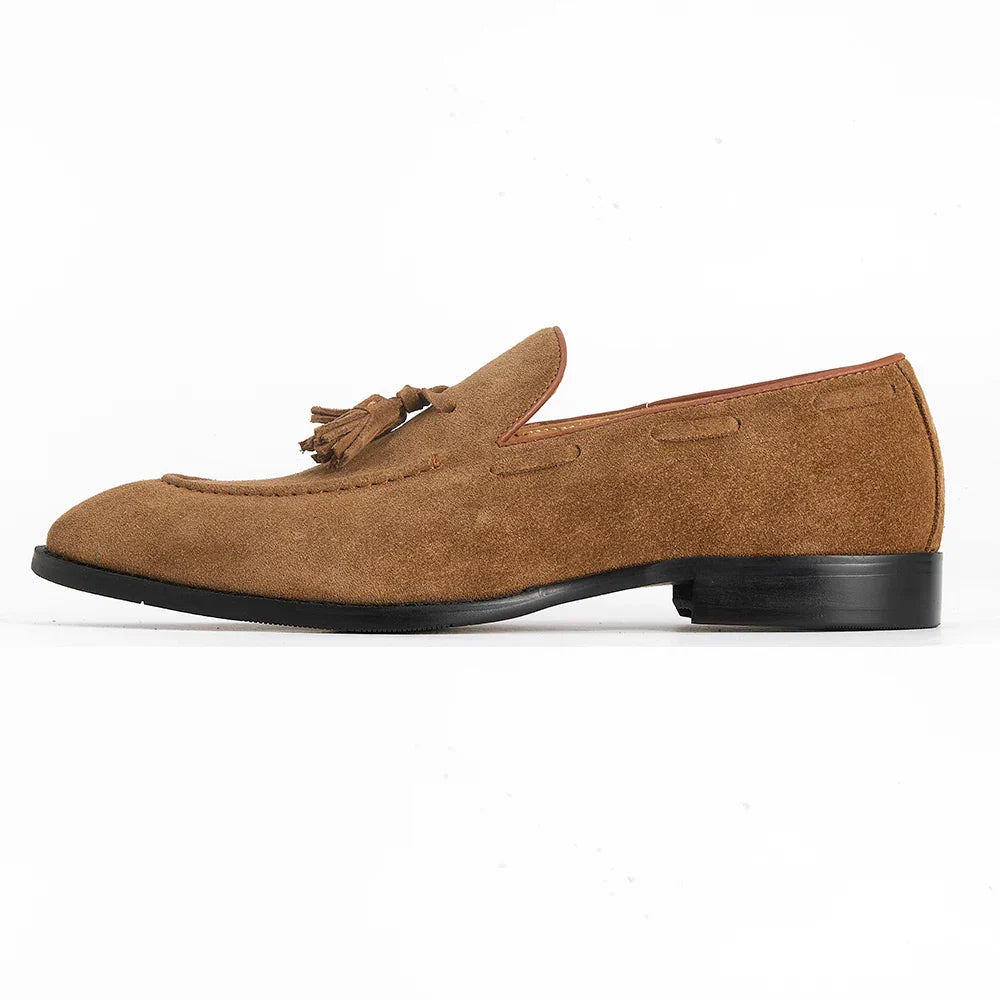 Mocassin Homme Daim Suédé à Glands – Regal