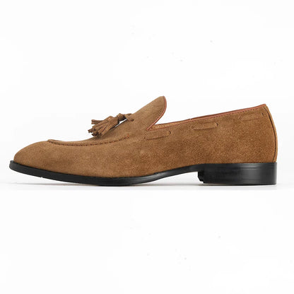Mocassin Homme Daim Suédé à Glands – Regal