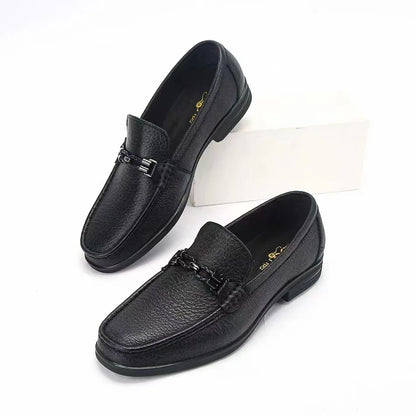 Mocassin Homme Cuir Pleine Fleur Naturel Clair – Legacy