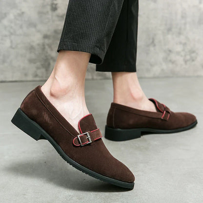 Mocassin Homme Cuir à Boucle – Heritage