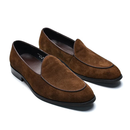 Mocassin Homme Daim Classique – Prestige