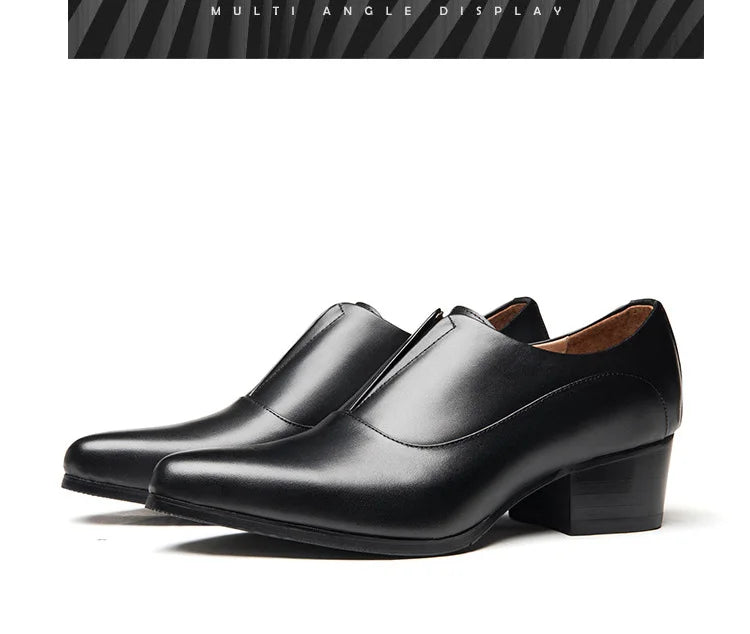 Mocassin Homme Cuir Véritable Satiné Élégant - Prestige