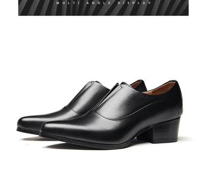 Mocassin Homme Cuir Véritable Satiné Élégant - Prestige