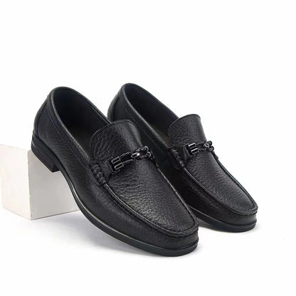Mocassin Homme Cuir Pleine Fleur Naturel Clair – Legacy
