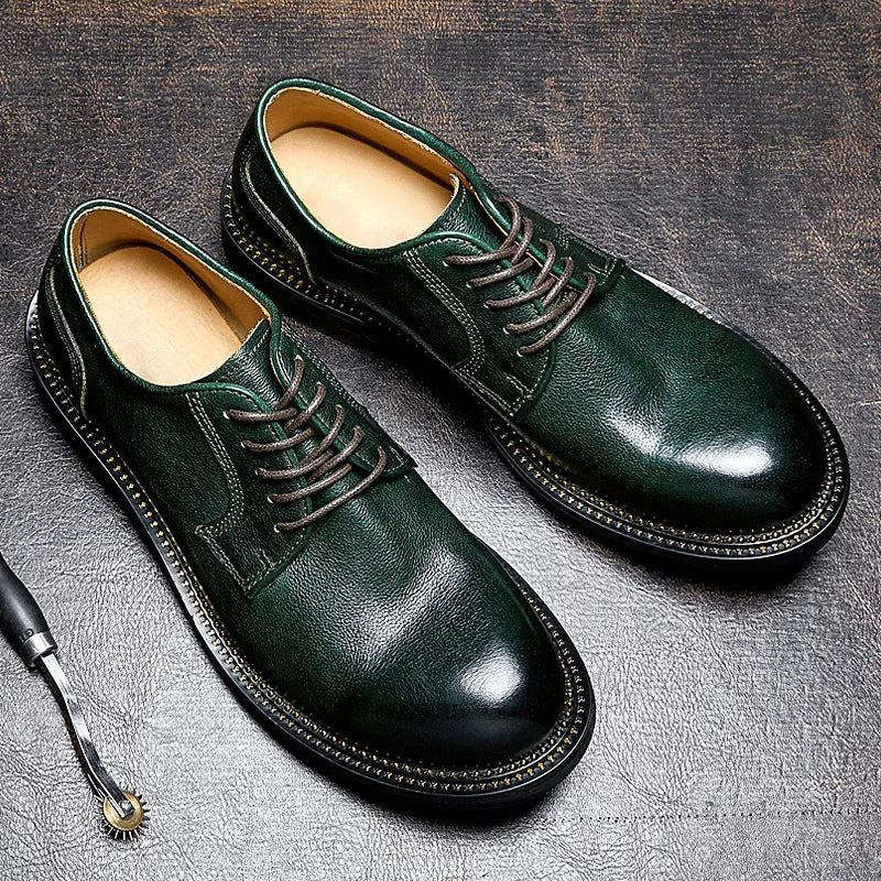 Mocassin Homme Cuir Satiné Classique – Prestige
