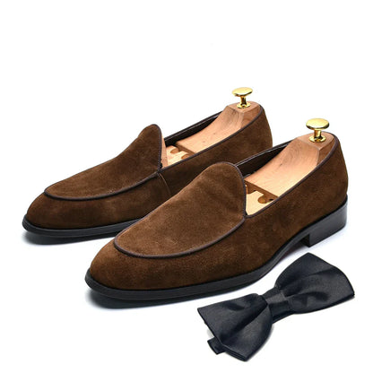 Mocassin Homme Daim Classique – Prestige